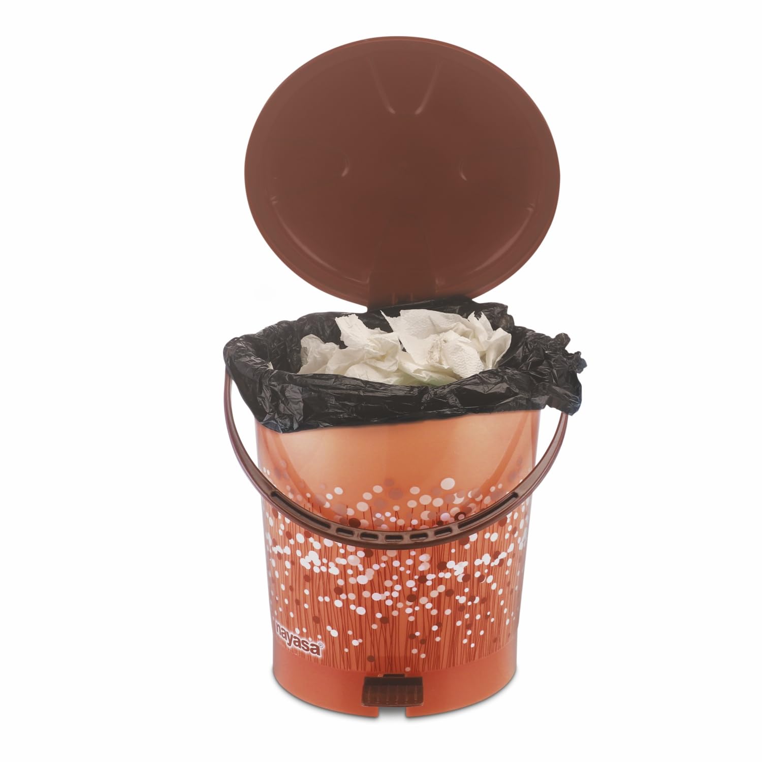 Plastic Dustbin Paddle Nyasa 15 Liter