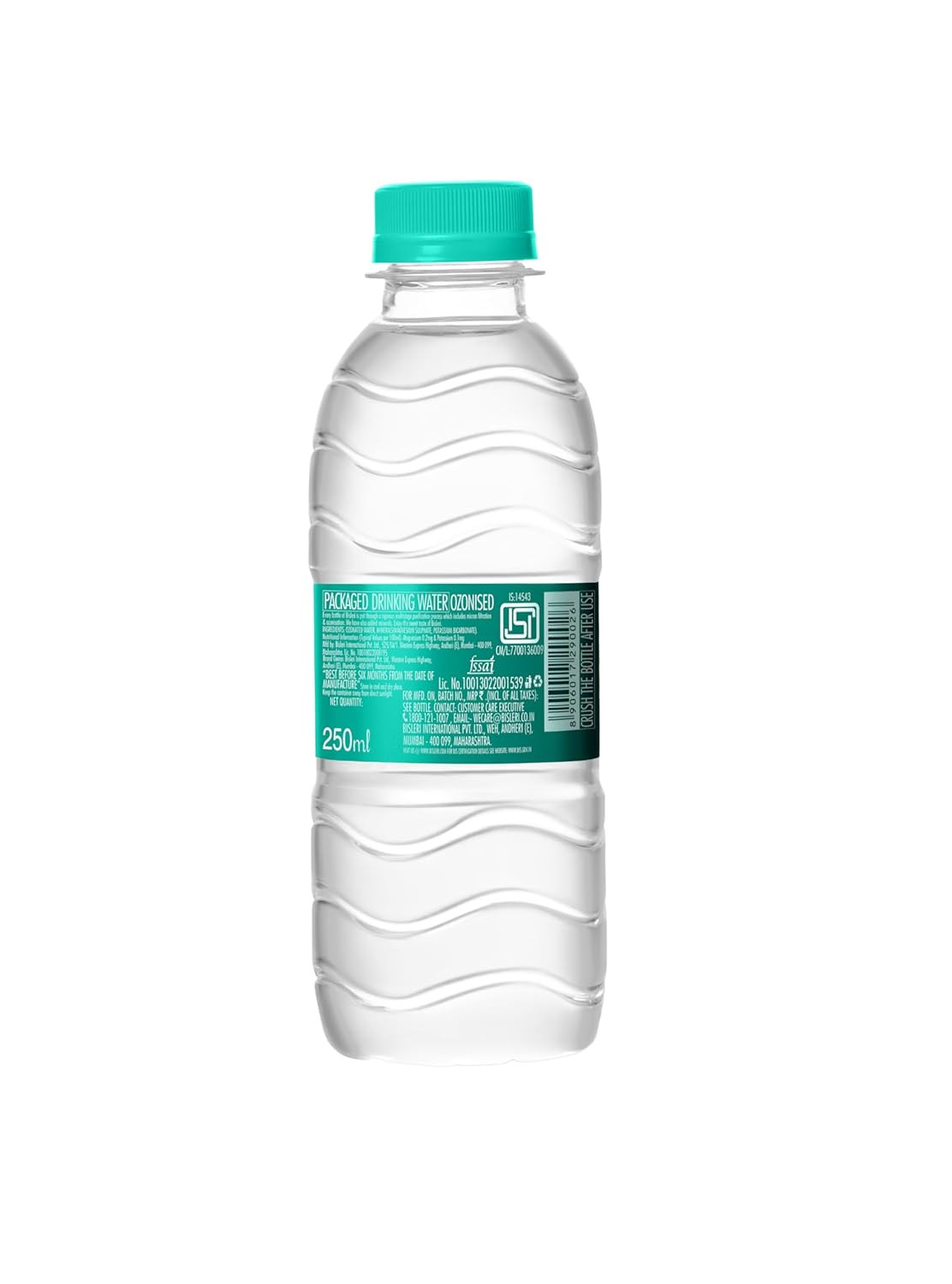 Bisleri Mineral Water Bottle  250 ml