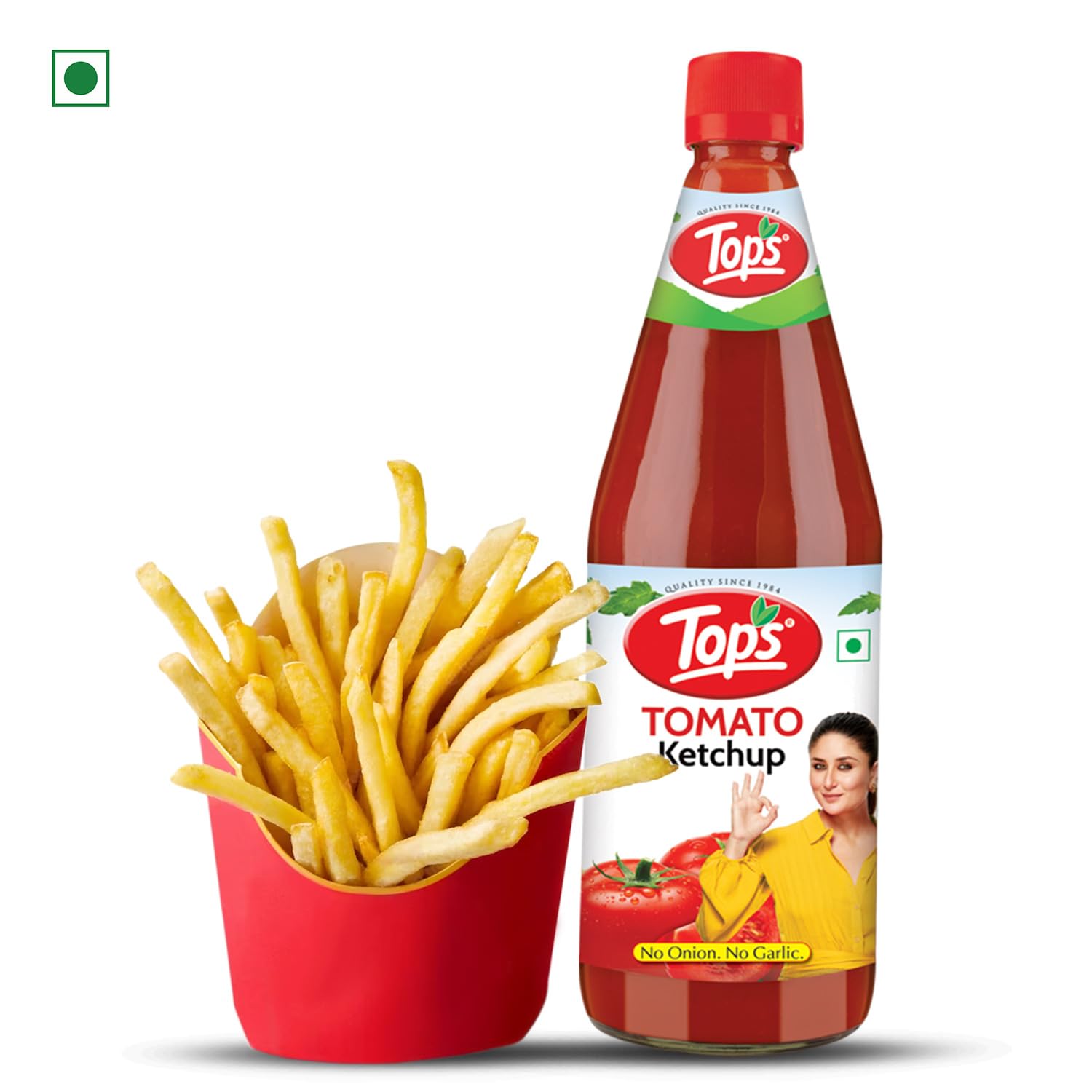 Tomato Ketchup 1 Kg Tops Glass Bottle