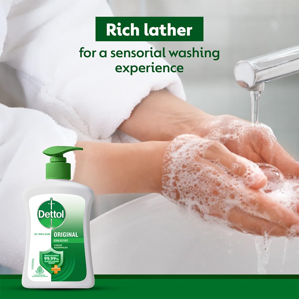 Handwash Dettol 175 Ml pouch