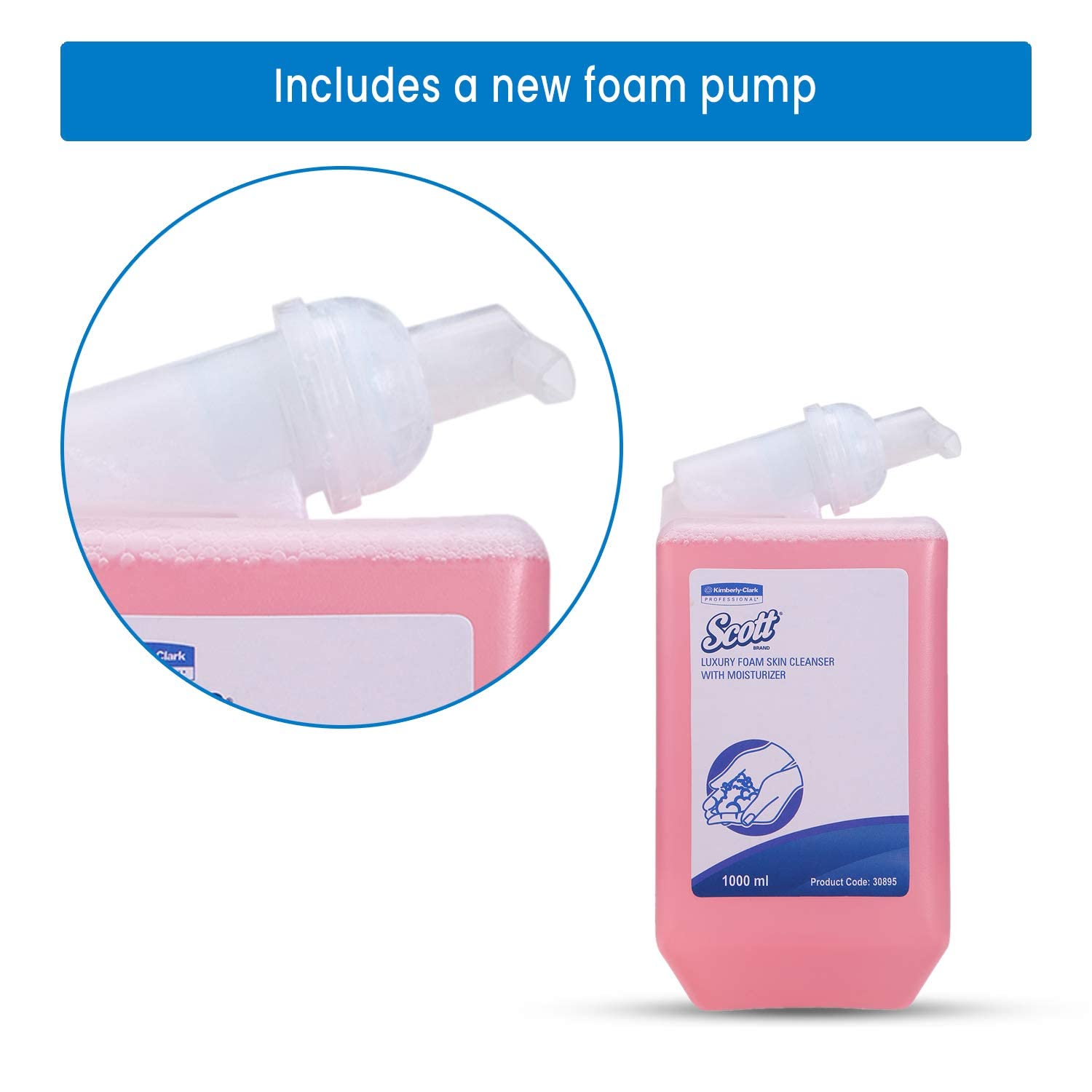 Lux Foam Moist Kimberly Clark 30895 1 Liter