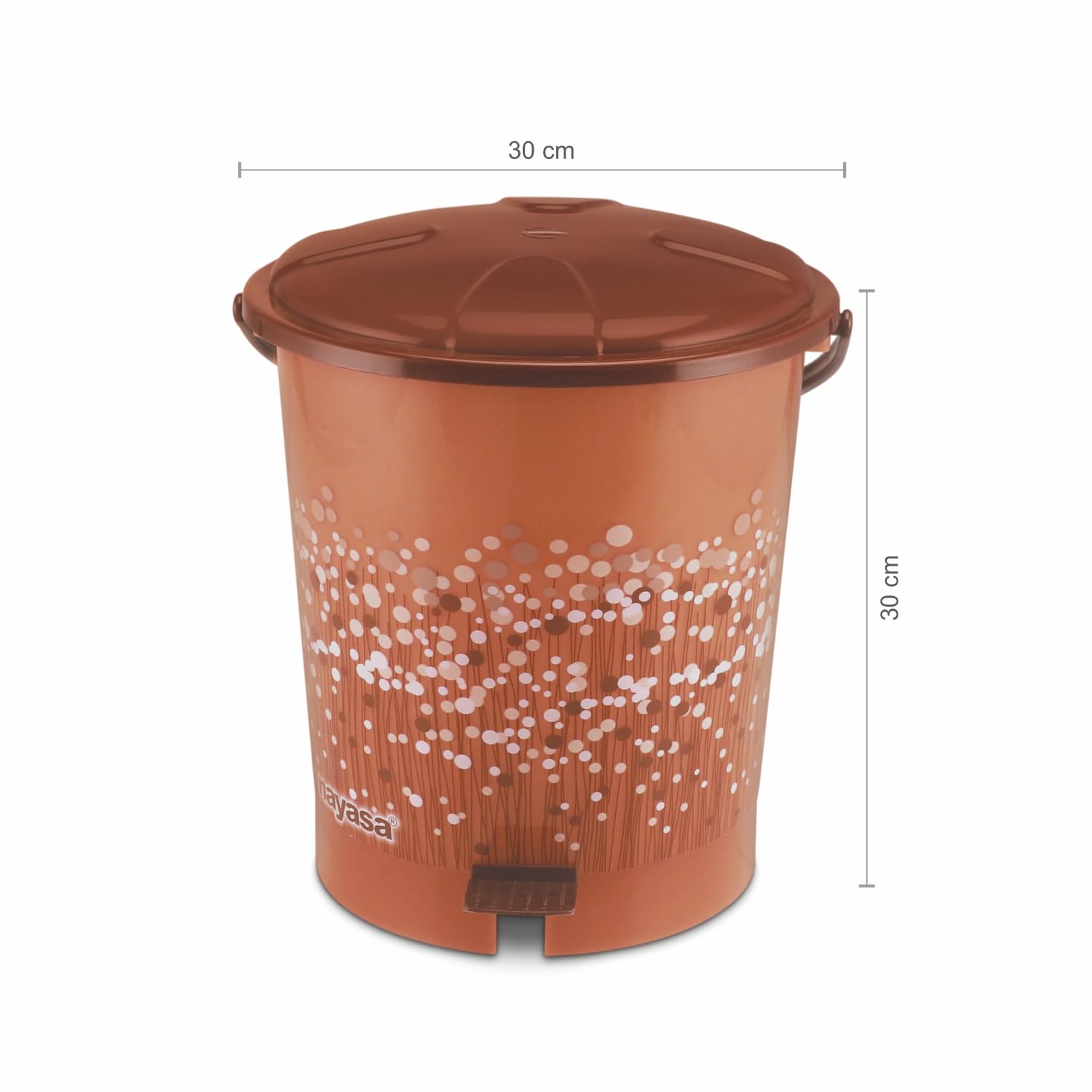 Plastic Dustbin Paddle Nyasa 15 Liter