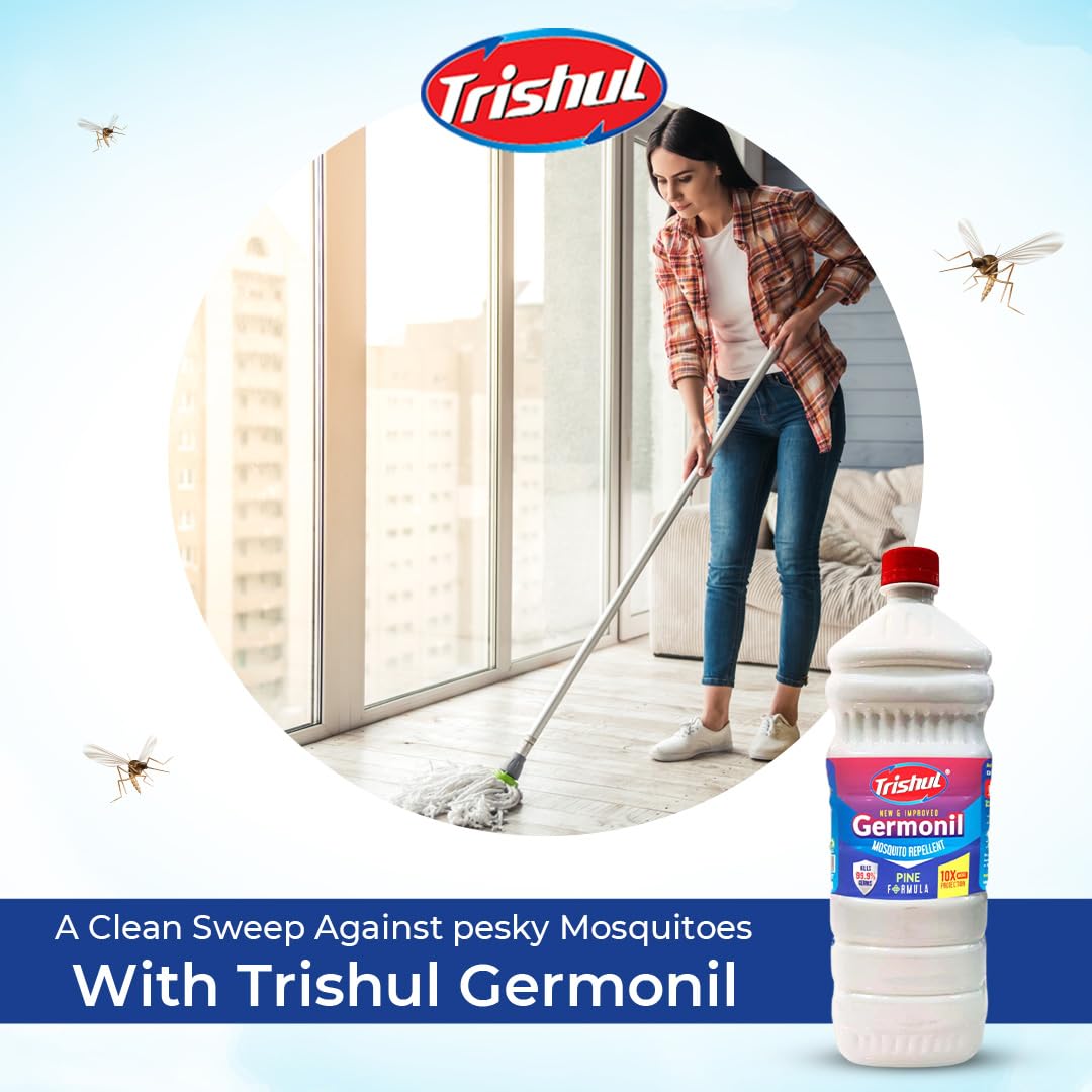 Floor Cleaner White 1 Ltr Trishul