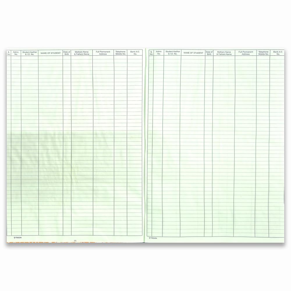 Library attendance register 2 Core