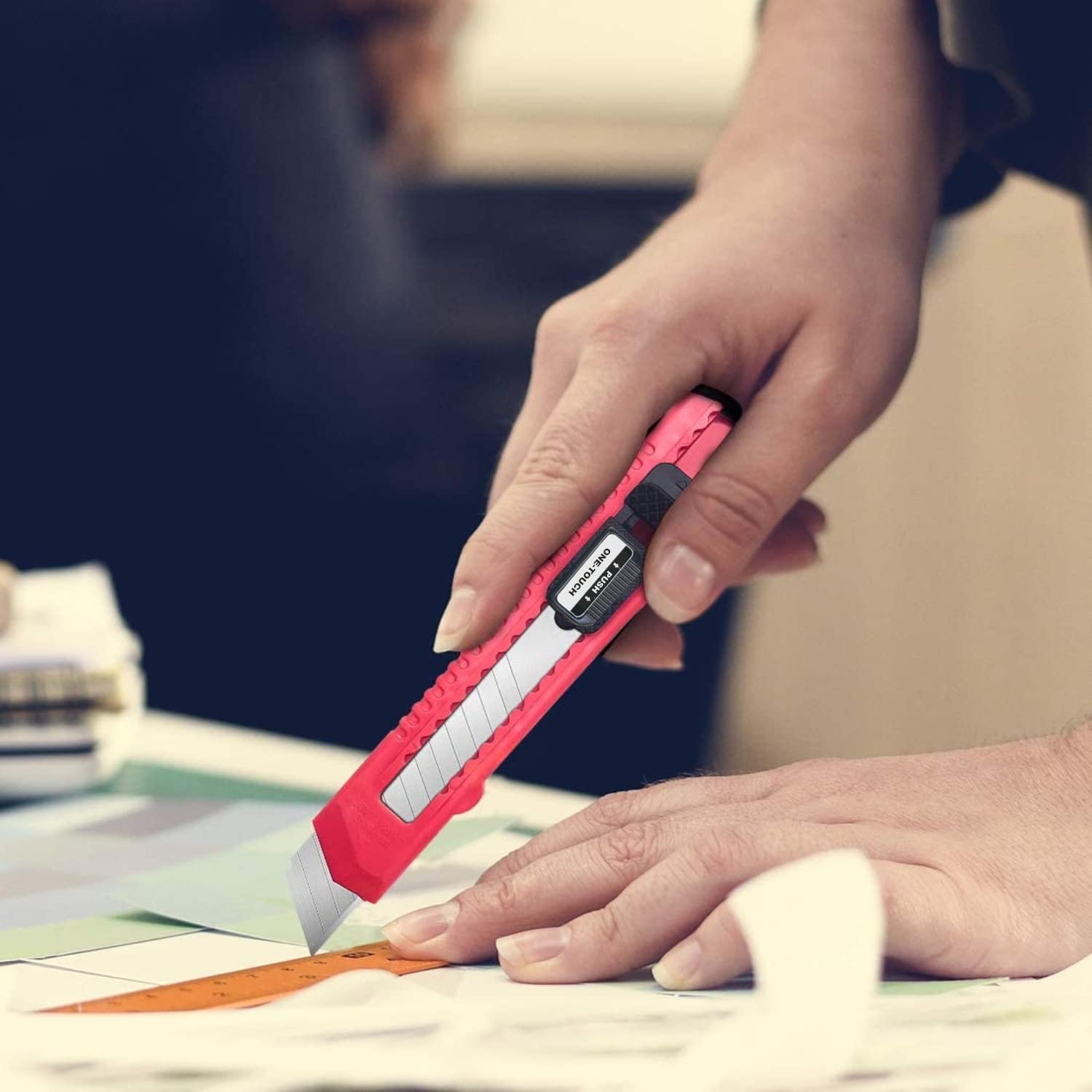 Cutter Knife Auto Lock Oddy 18mm CK18-11