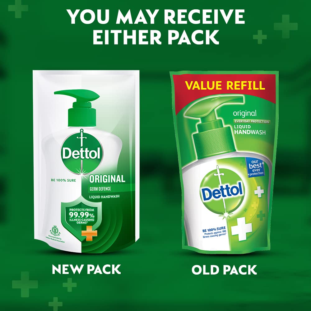 Handwash Dettol 175 Ml pouch