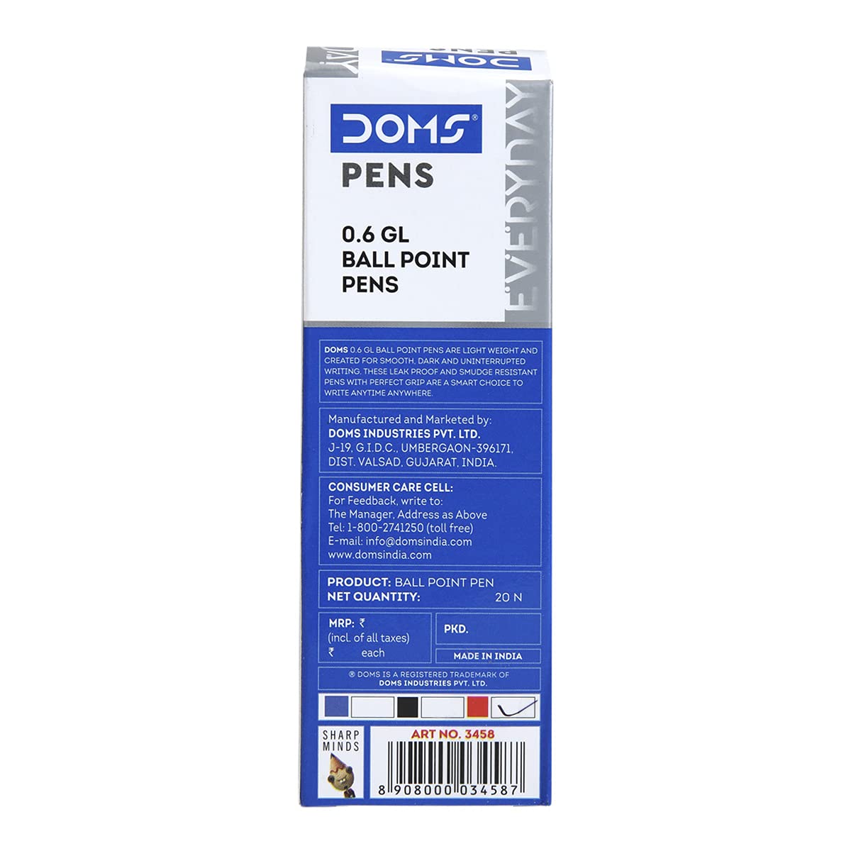DOMS Everyday Red Pen Pack of 20