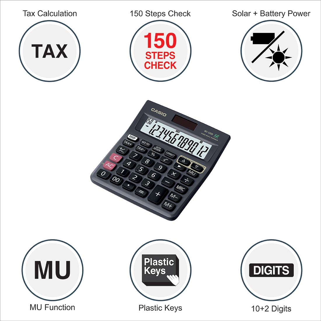 Calculator Casio MJ 120D
