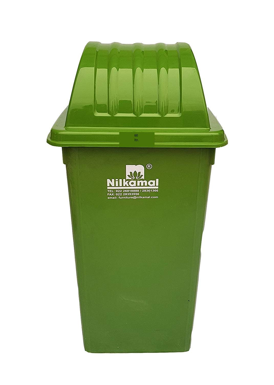 Plastic Dustbin Square Neelkamal 60 Liter