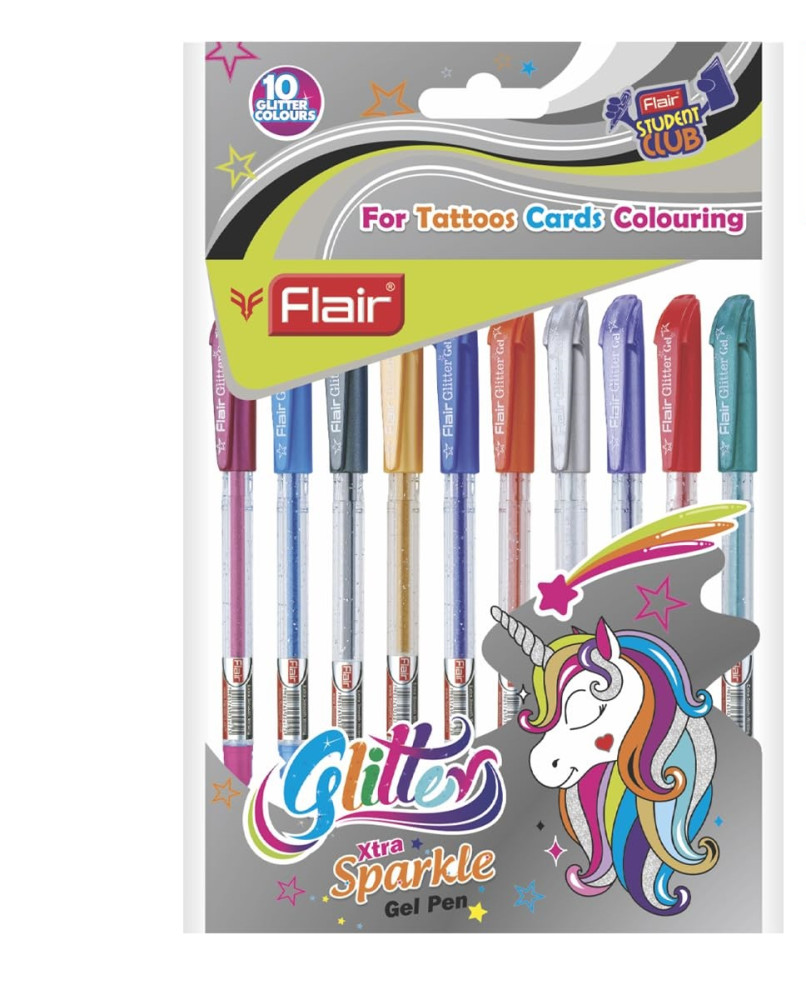 Image of Glitter pen Flair Pack of 10