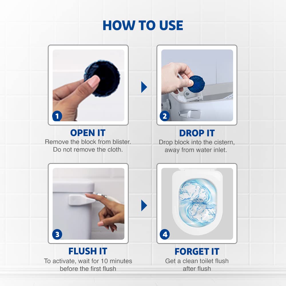 Toilet Cleaner Flushmatic Harpic 50 Grams