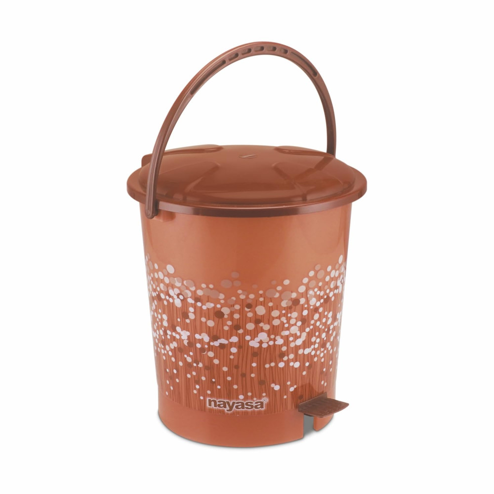 Image of Plastic Dustbin Paddle Nyasa 15 Liter