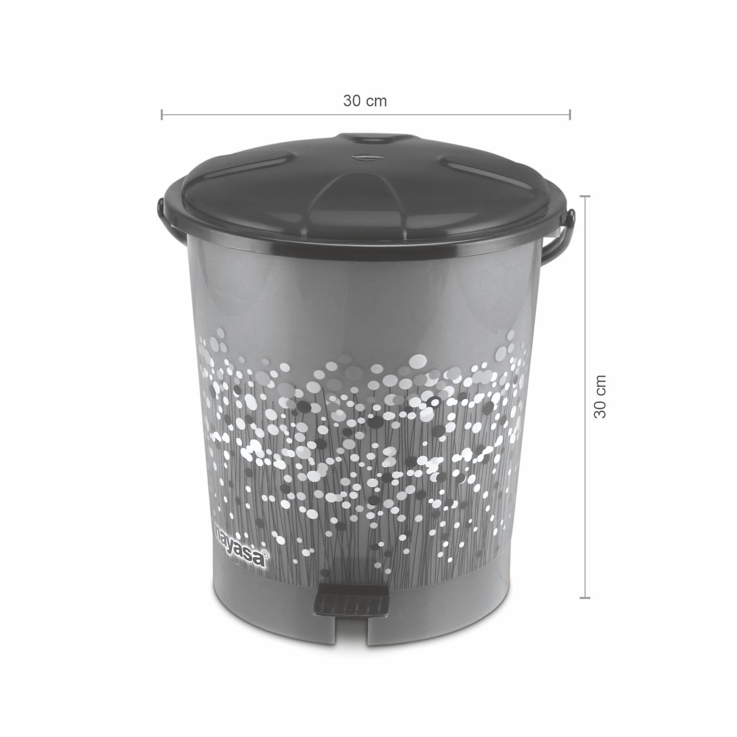 Plastic Dustbin Paddle Nyasa 15 Liter