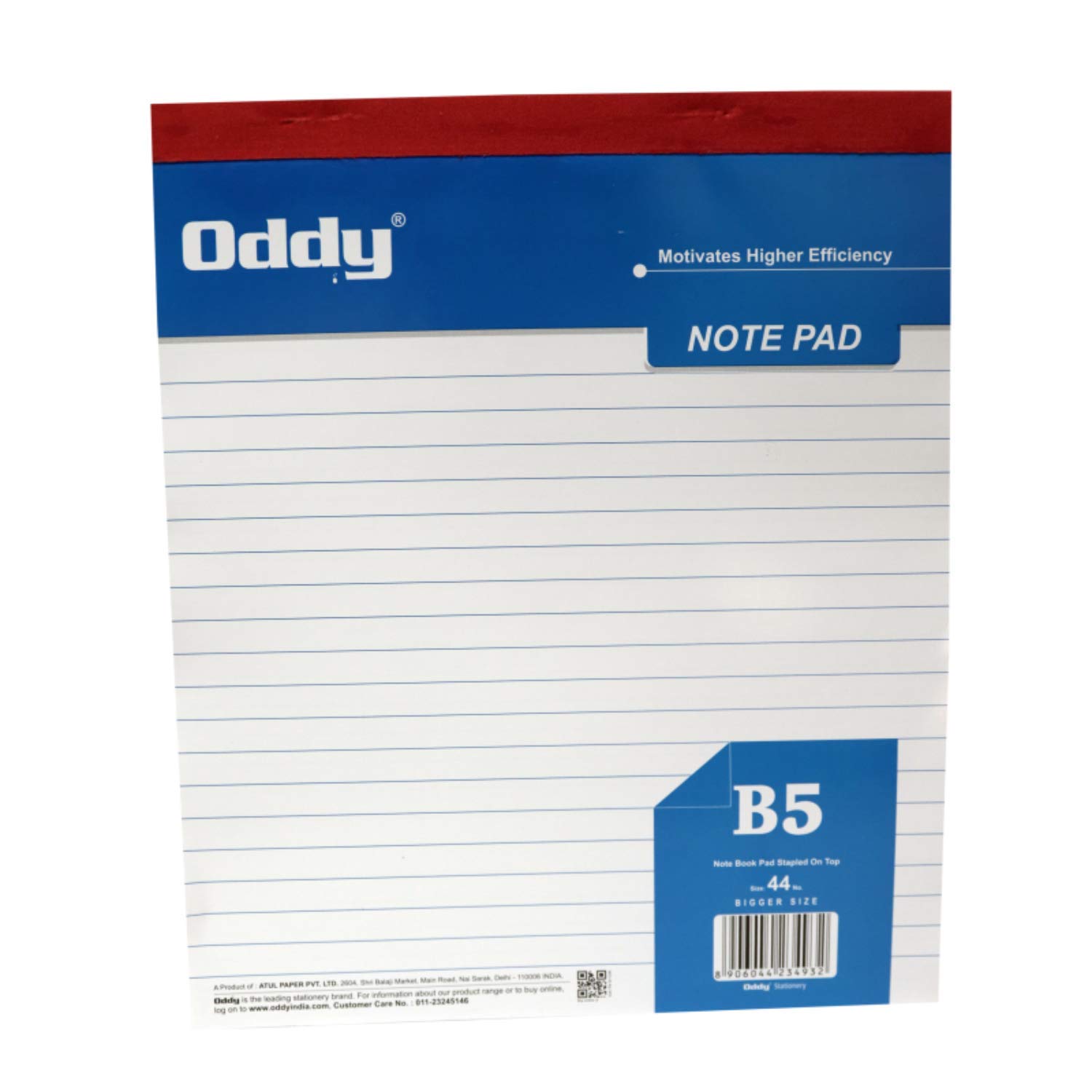 Writing Pad 16 44 No 40 sheets Oddy WPB540