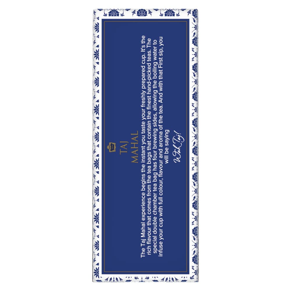 Black Tea Bag Taj Mahal Packet 100 Pcs