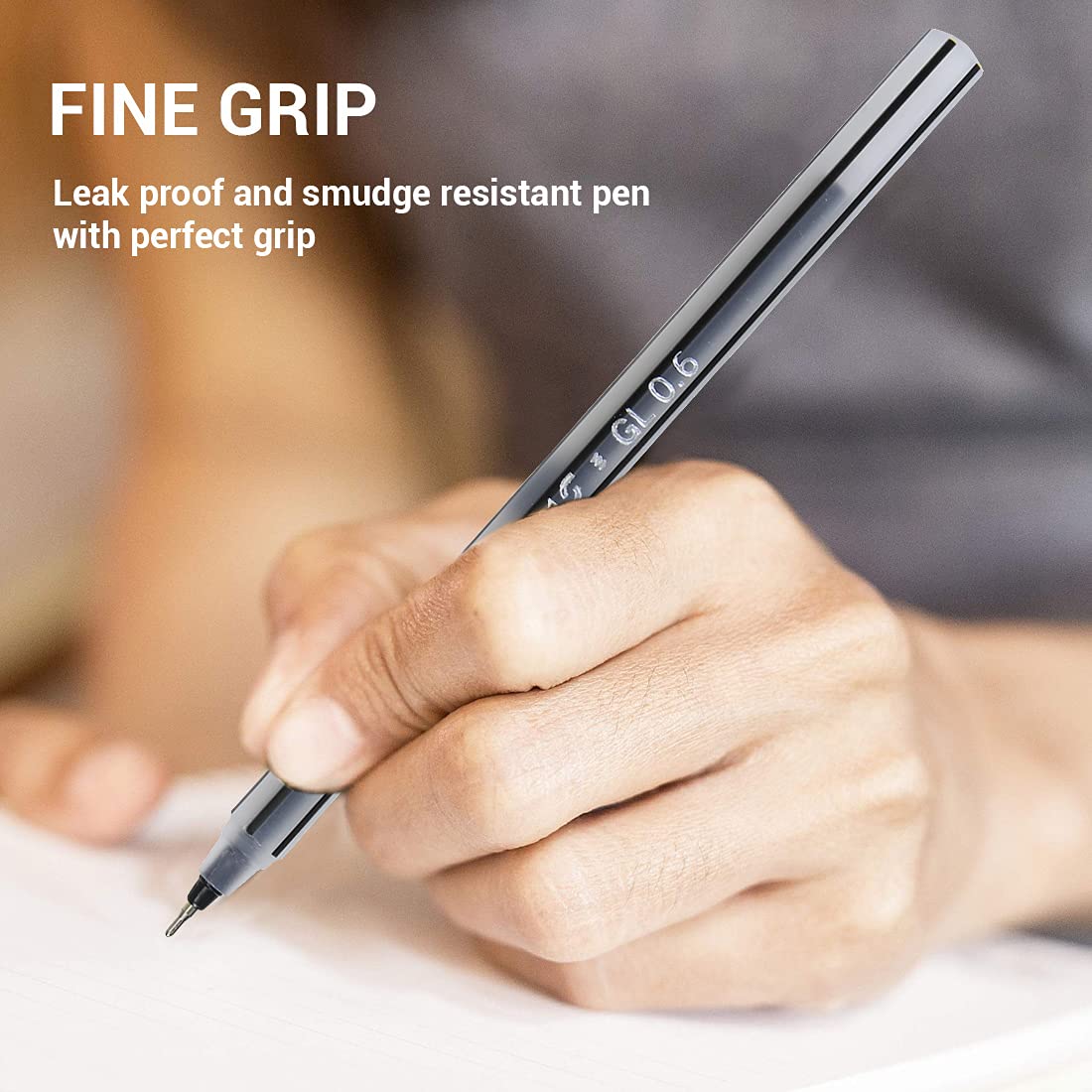 Everyday Black Pen DOMS Pack of 20