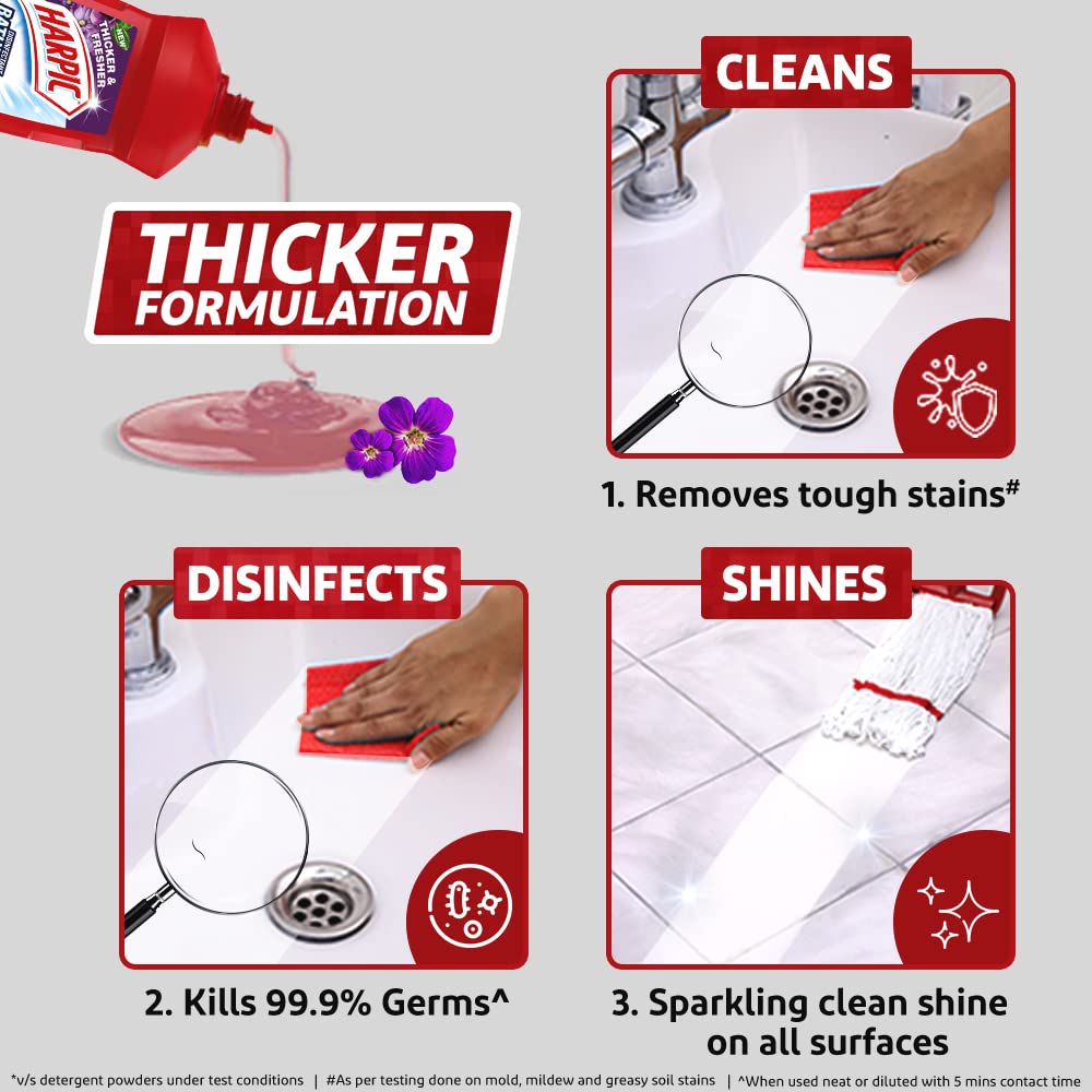 Toilet Cleaner Red 500 ml Harpic