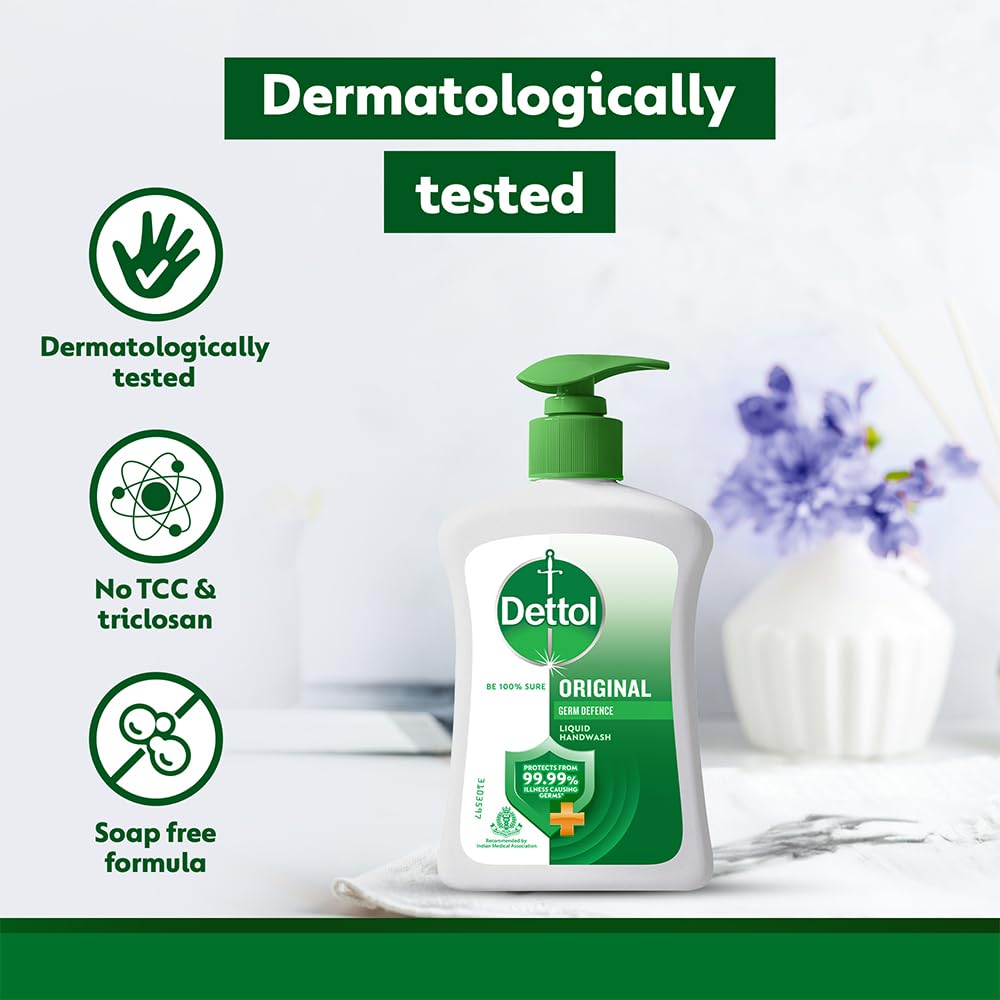 Handwash Dettol 175 Ml pouch