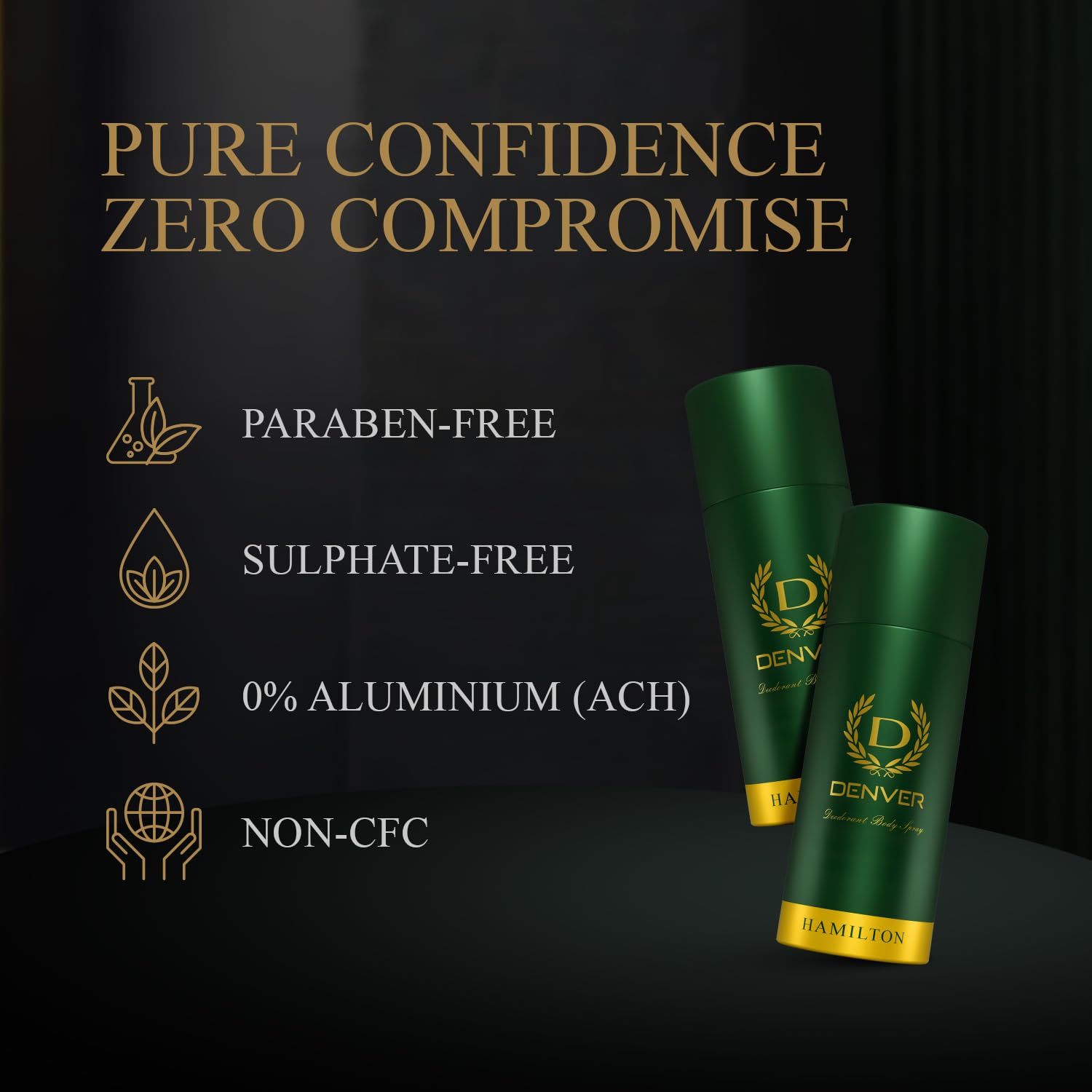 Denver Hamilton Men Deodorant Spray 150 Ml