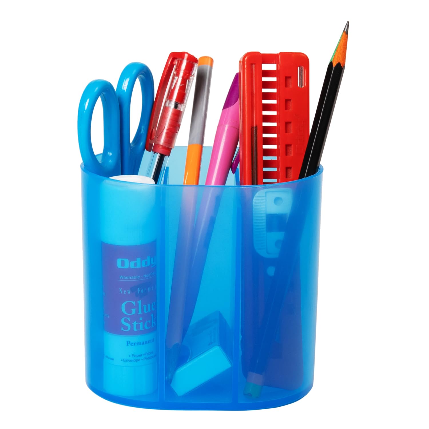 Multi Purpose Pen Holder Transparent MPT-02 Oddy