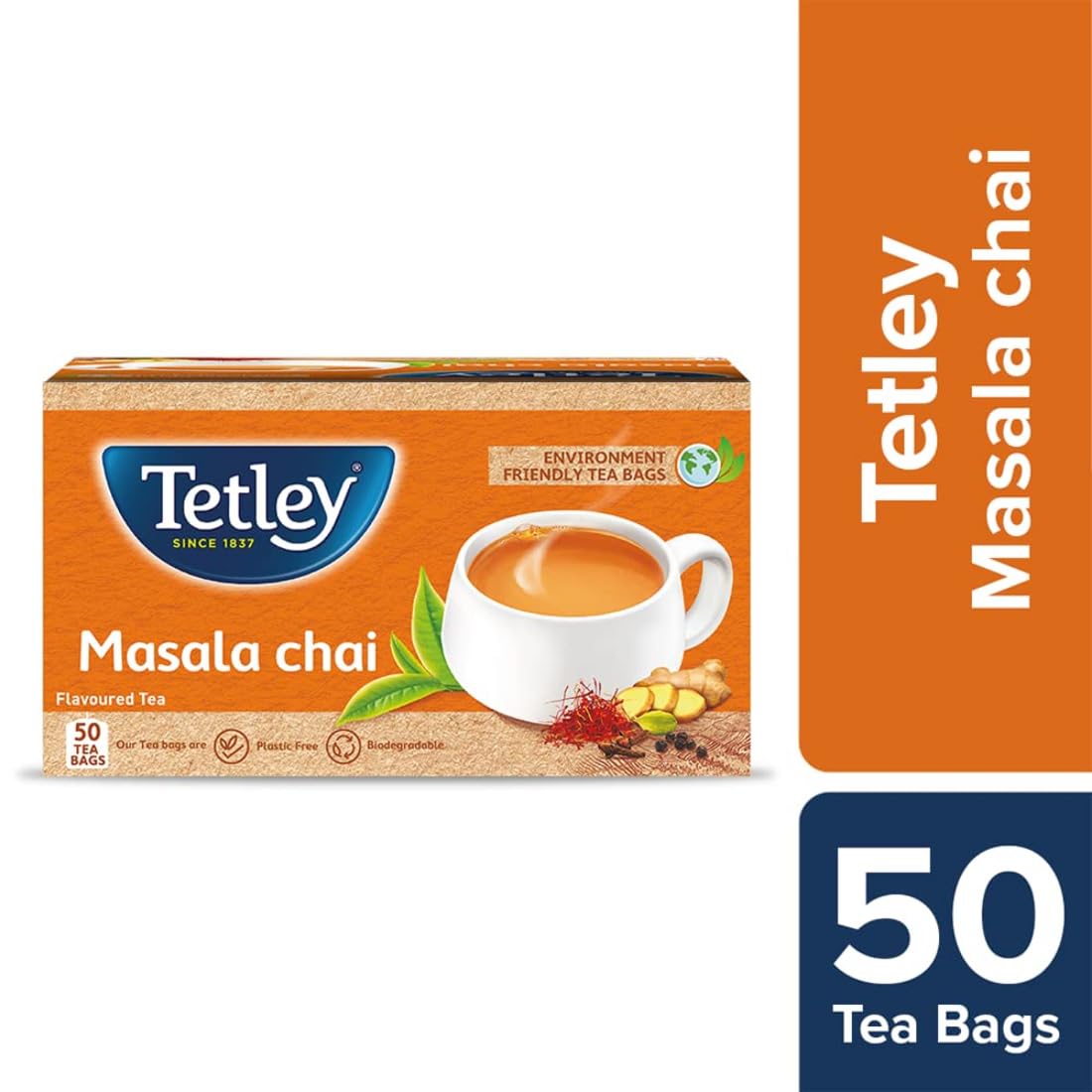 Tetley Masala Tea 50 Pcs