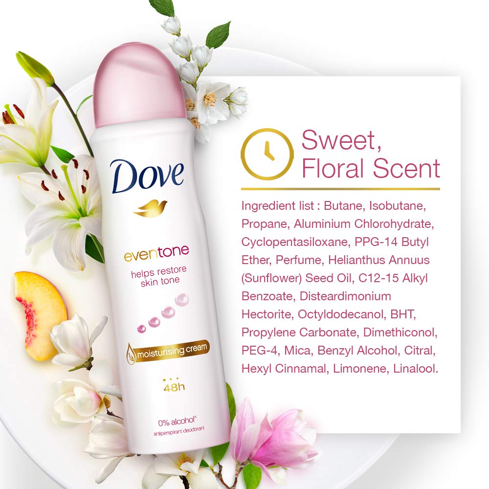 Dove Eventone Deodorant Spray 150 Ml
