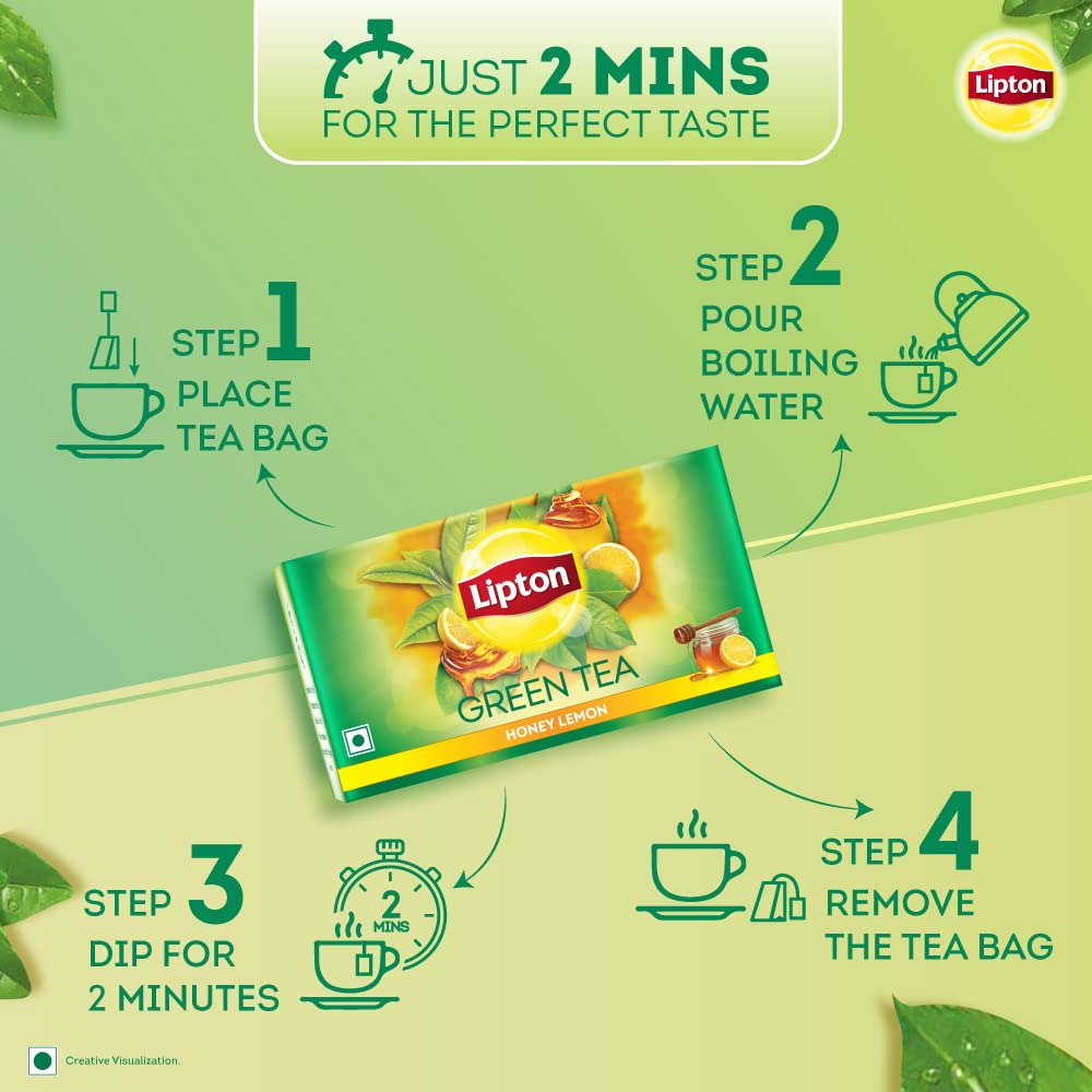 Green Tea Lipton 100 Pcs