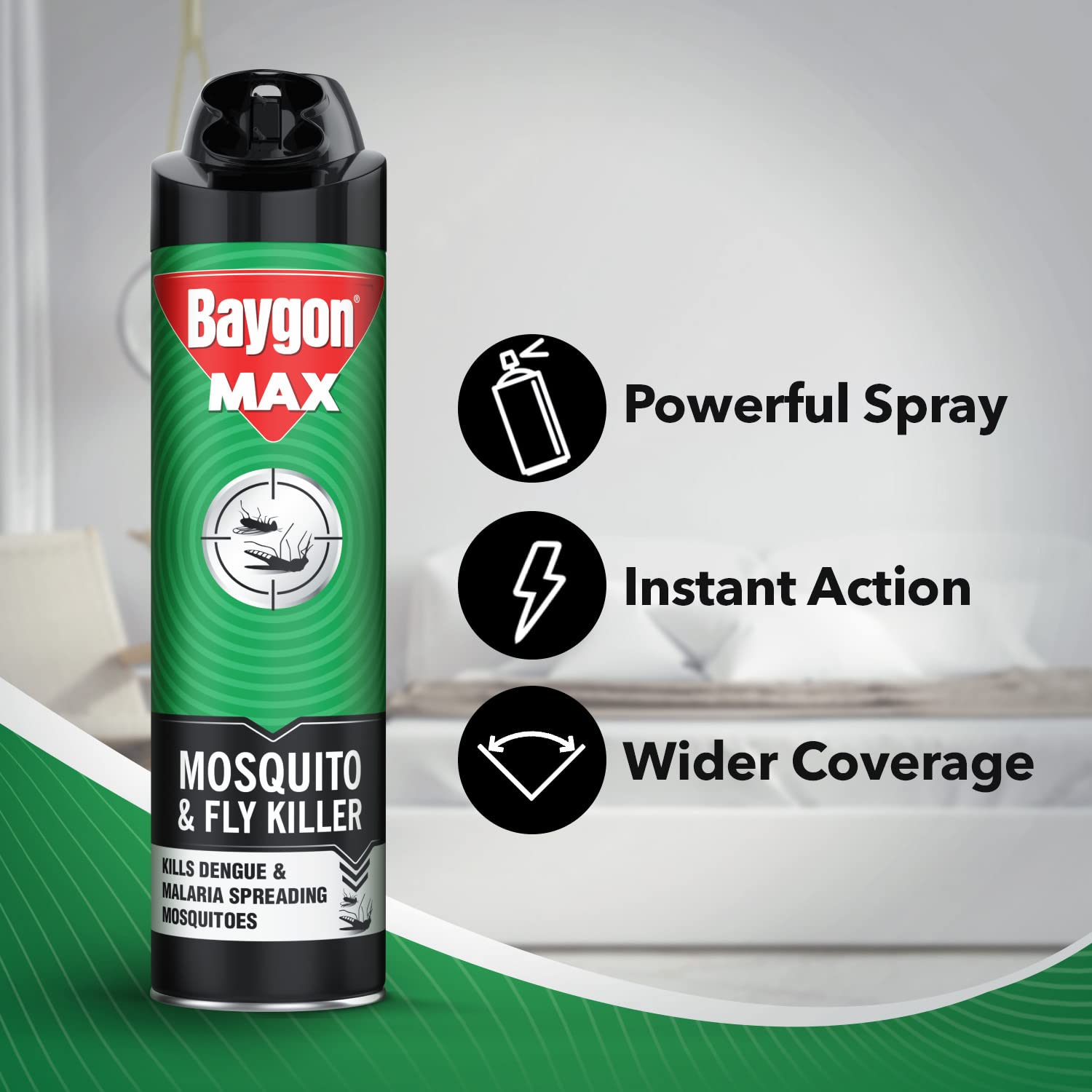 Mosquitoes Killer Black Baygon 400 Ml