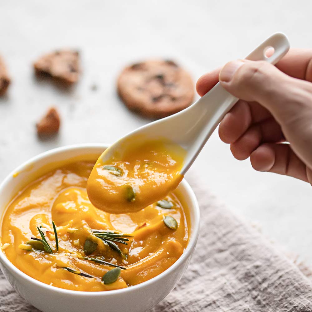 Soup Spoon White Bonechina