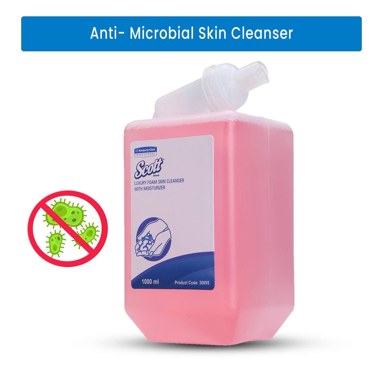 Lux Foam Moist Kimberly Clark 30895 1 Liter