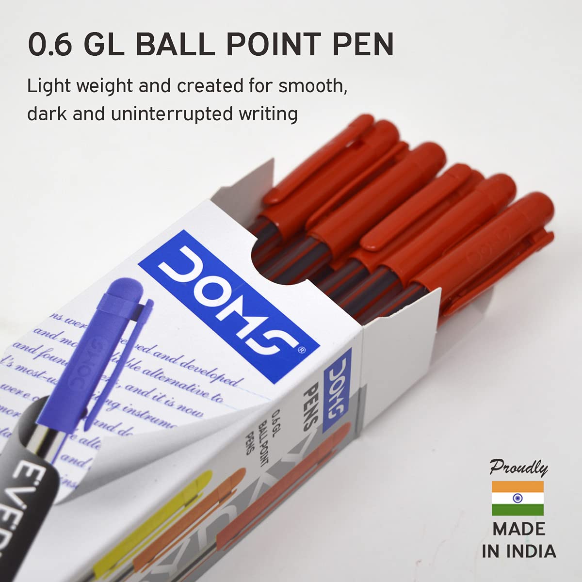DOMS Everyday Red Pen Pack of 20