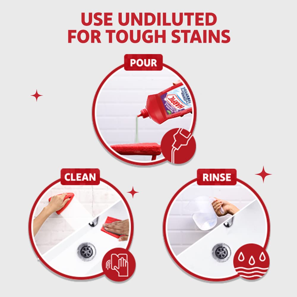 Toilet Cleaner Red 500 ml Harpic