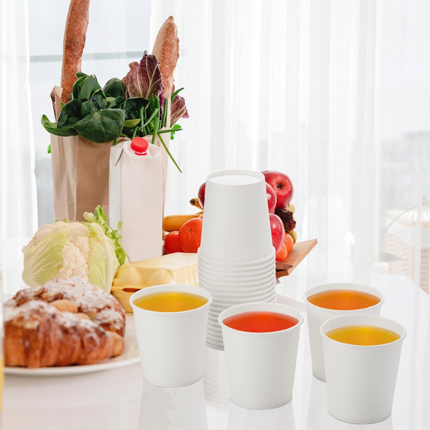 Generic Disposable Cup Paper 150 ml Pack of 1000