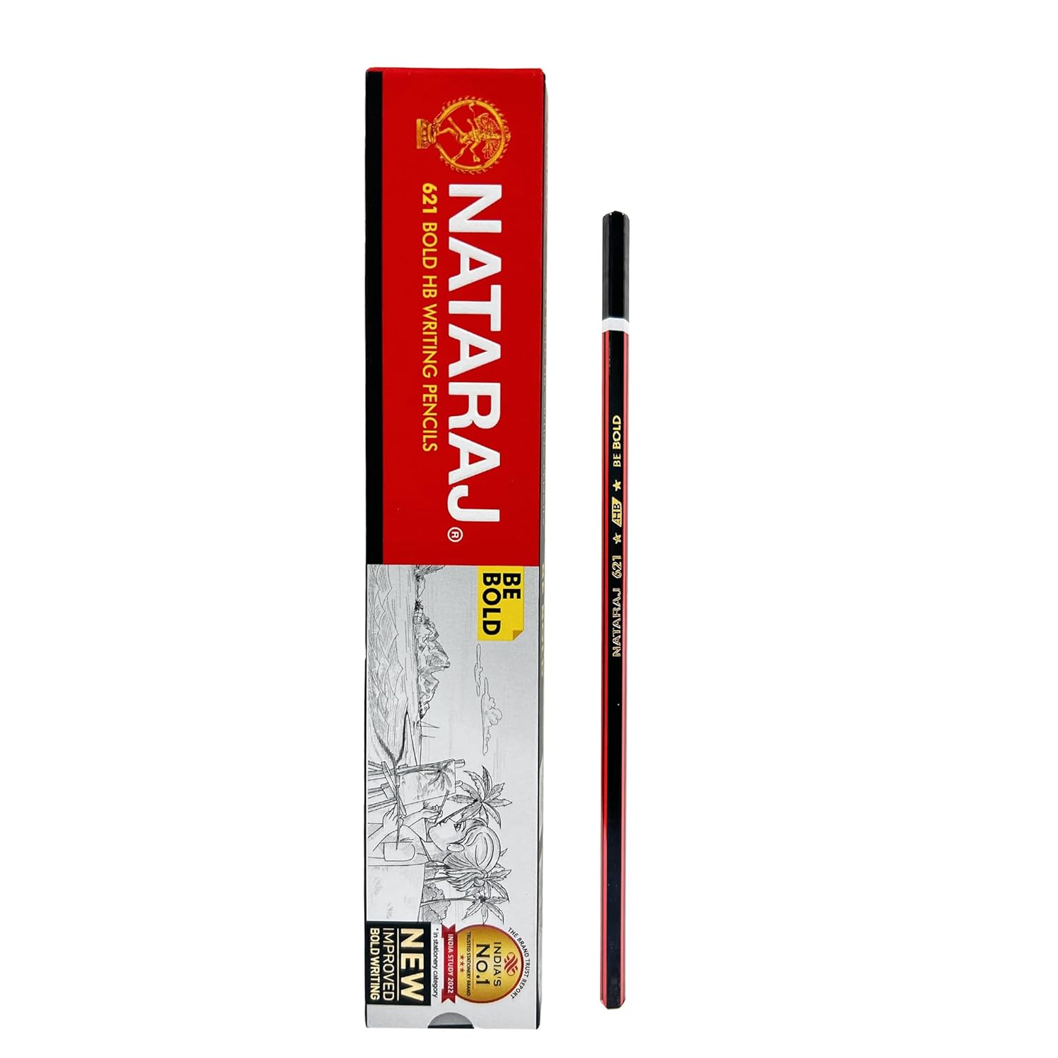 Nataraj Pencil 621 Pack of 10