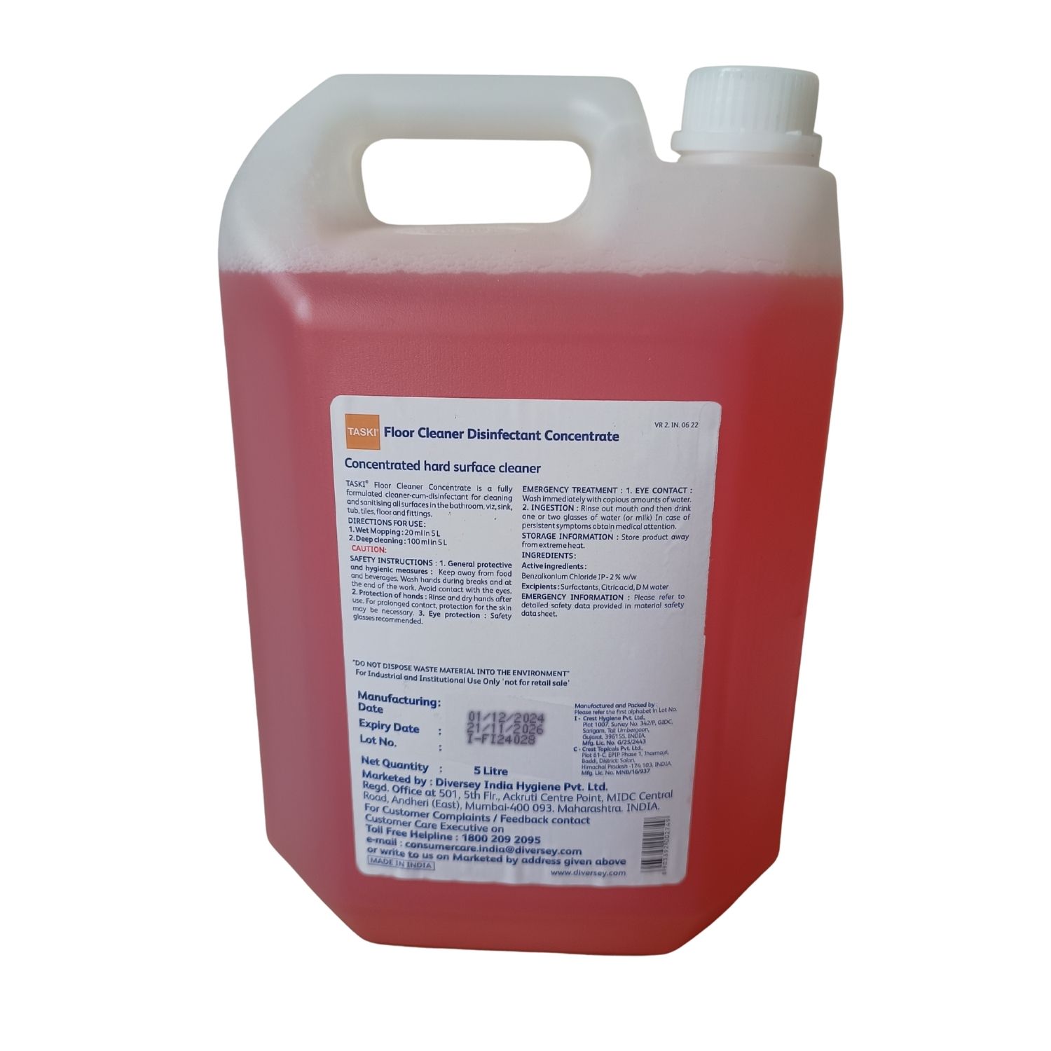 Taski Floor Cleaner 5 Ltr