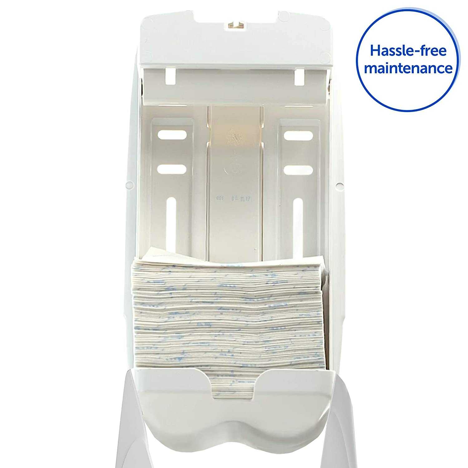 Tissue roll dispenser White Kimberly Clark 69460