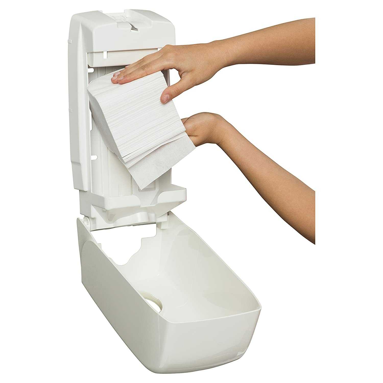 Tissue roll dispenser White Kimberly Clark 69460