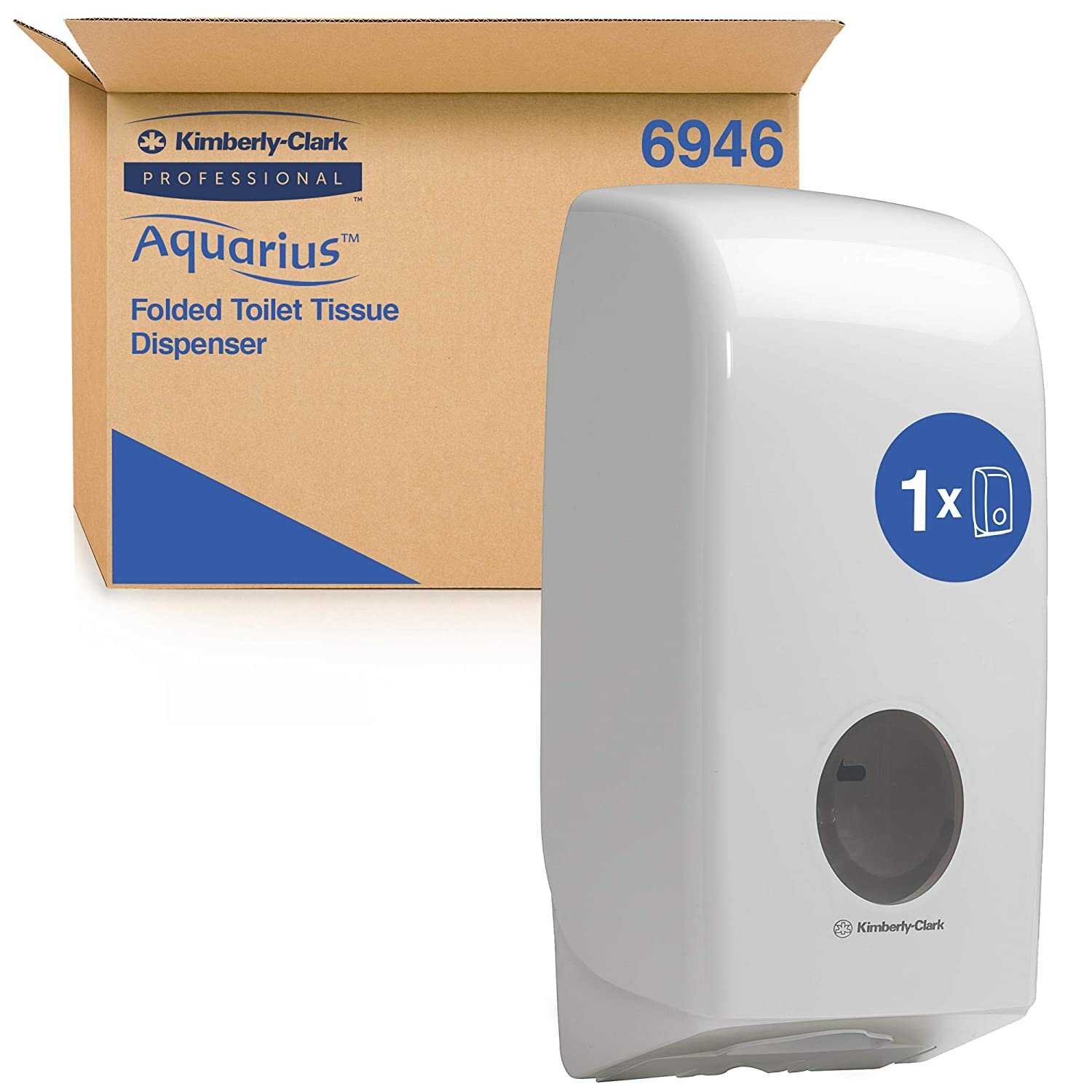 Tissue roll dispenser White Kimberly Clark 69460