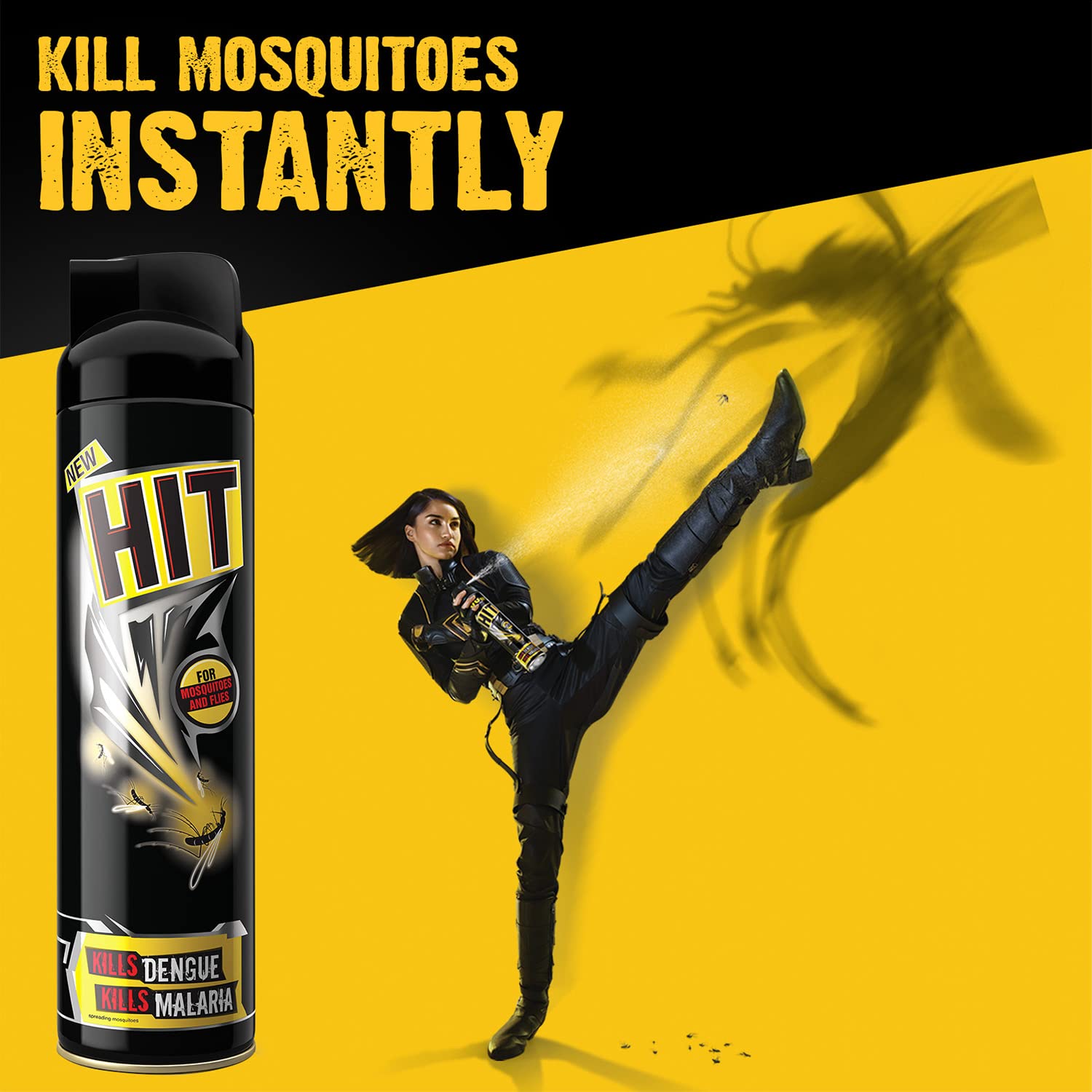 Mosquitoes Killer Black Hit 320 Ml