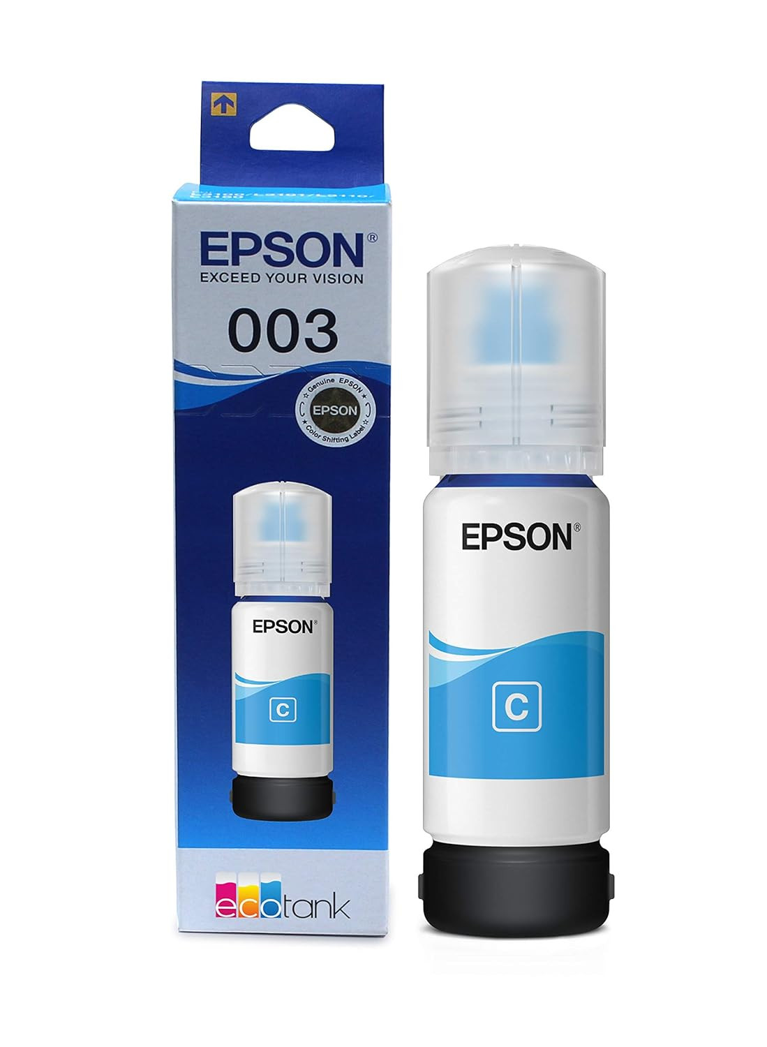 Epson Cyan Ink Bottle 003 65 Ml