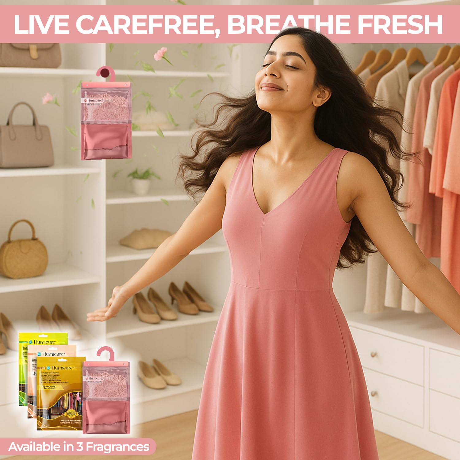 Humicure Mositure Absorber 7 Pack Combo