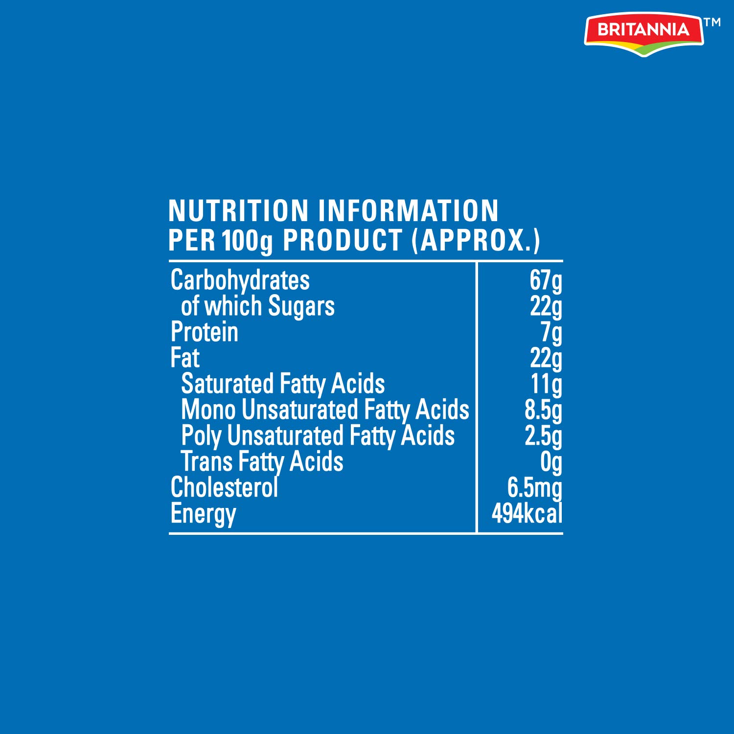 Britannia Good Day Butter Cookies 66 Gram