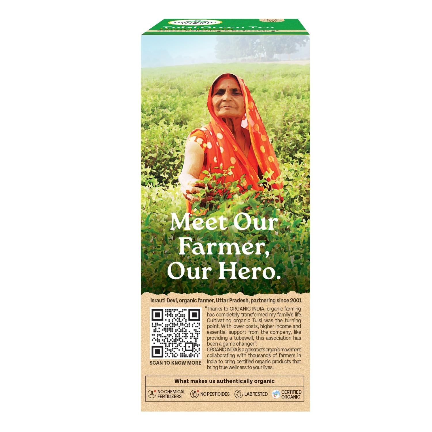 Green Tea Honey lemon Pack of 25 Organic India