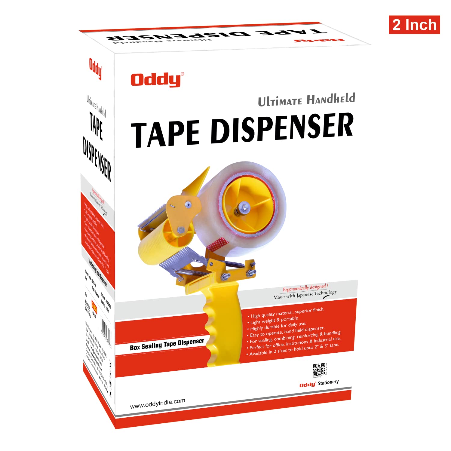 Tape Dispenser Hand held Oddy 2inch BSTD-50