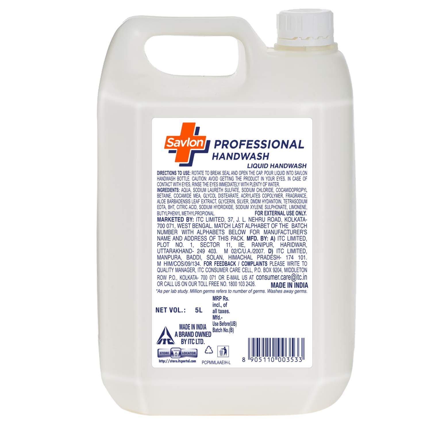 Handwash Savlon 5 Liter