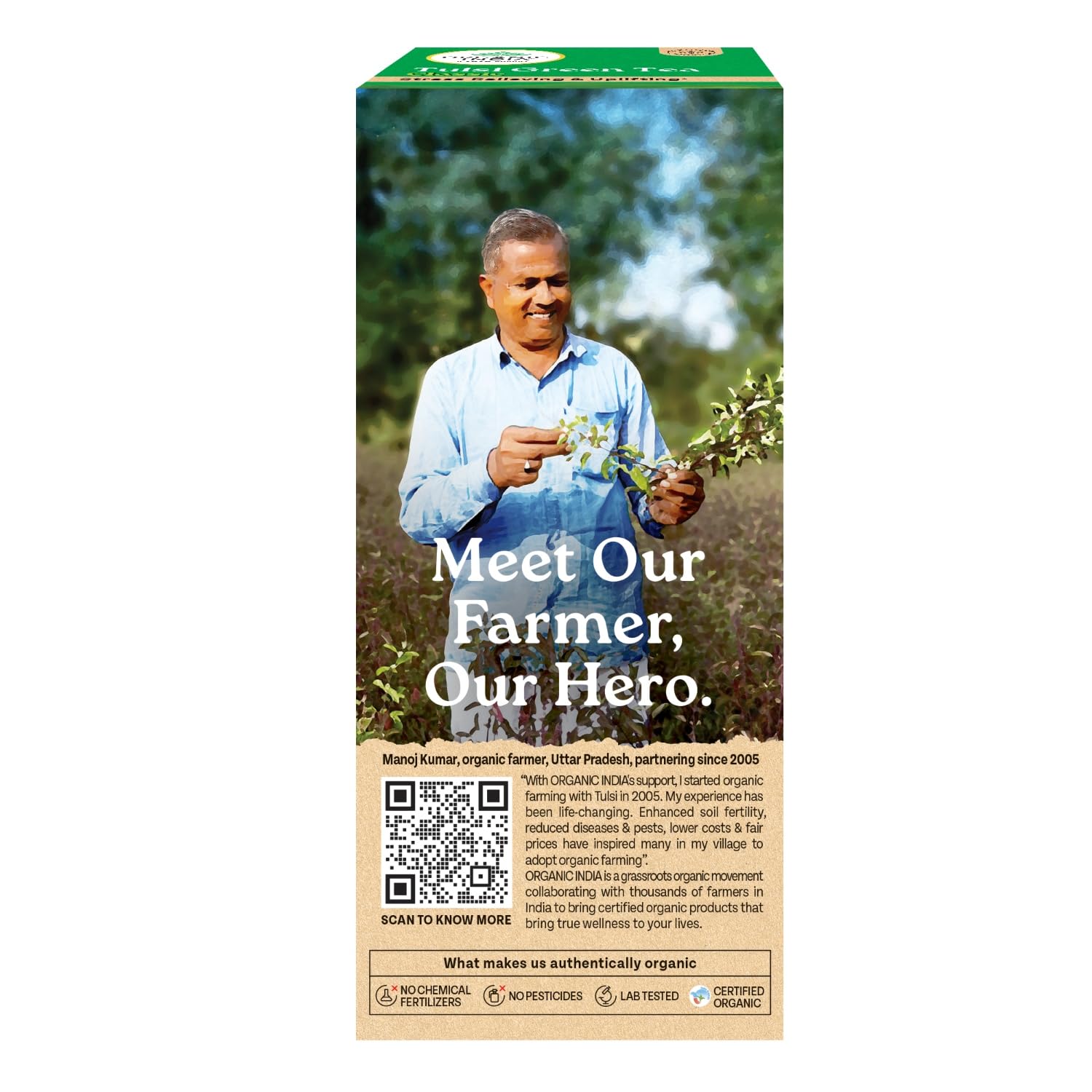 Green Tea Tulsi Pack of 25