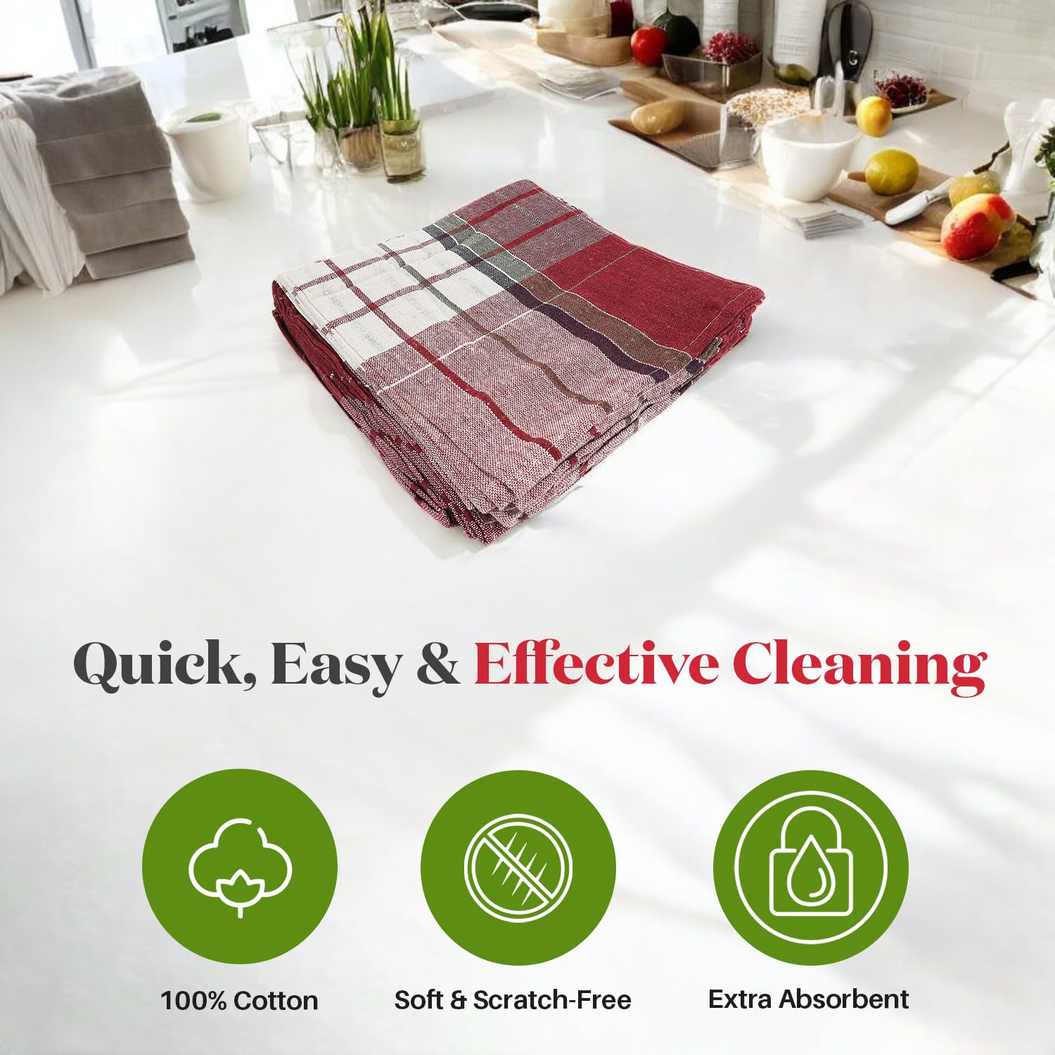 Duster Check Pack of 12