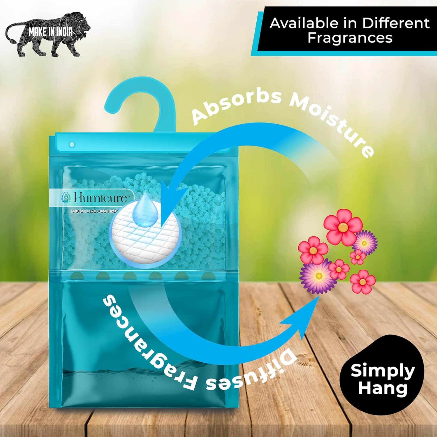 Humicure Mositure Absorber 7 Pack Combo