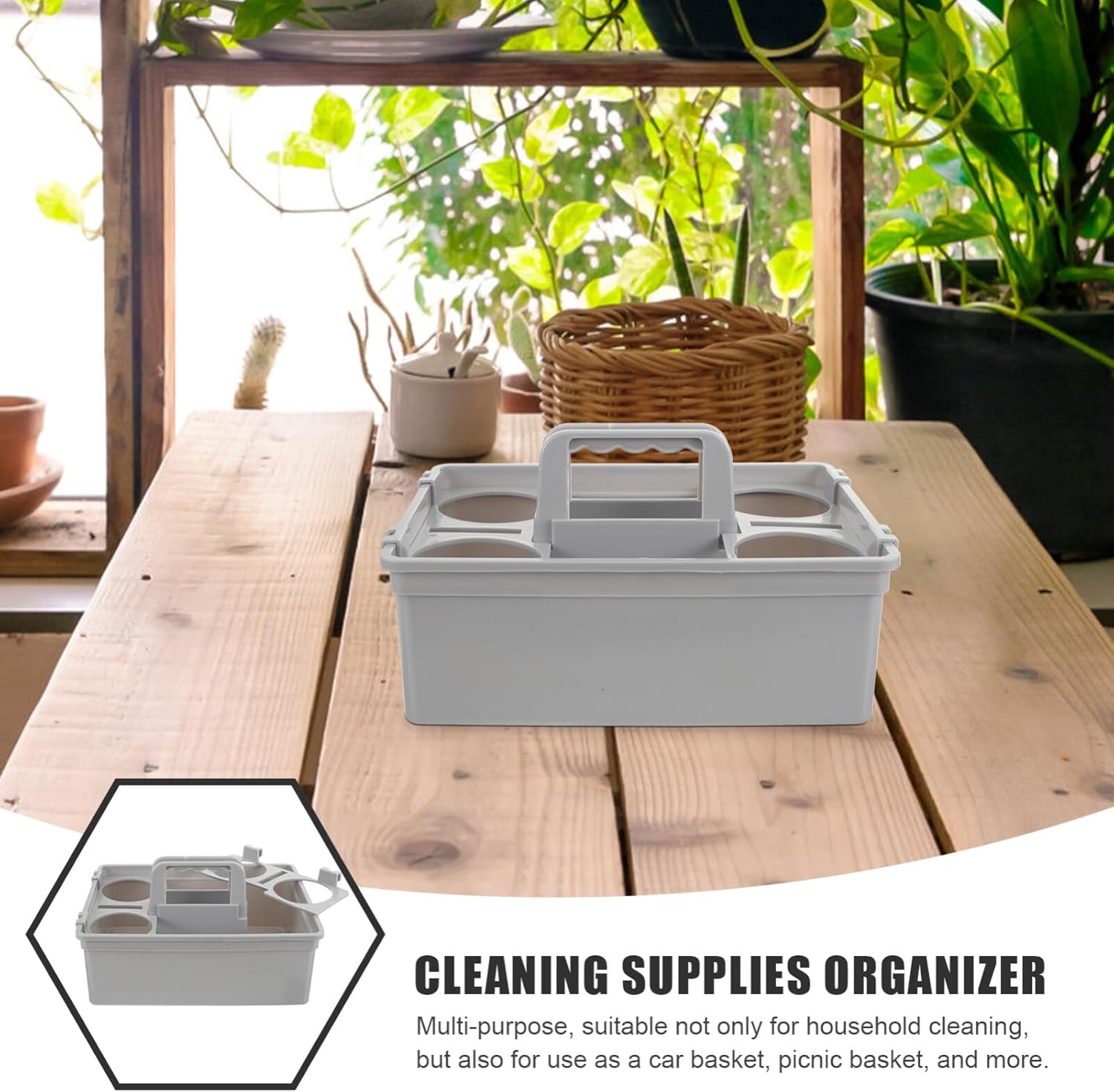 Taski Carry Basket with bottle holder