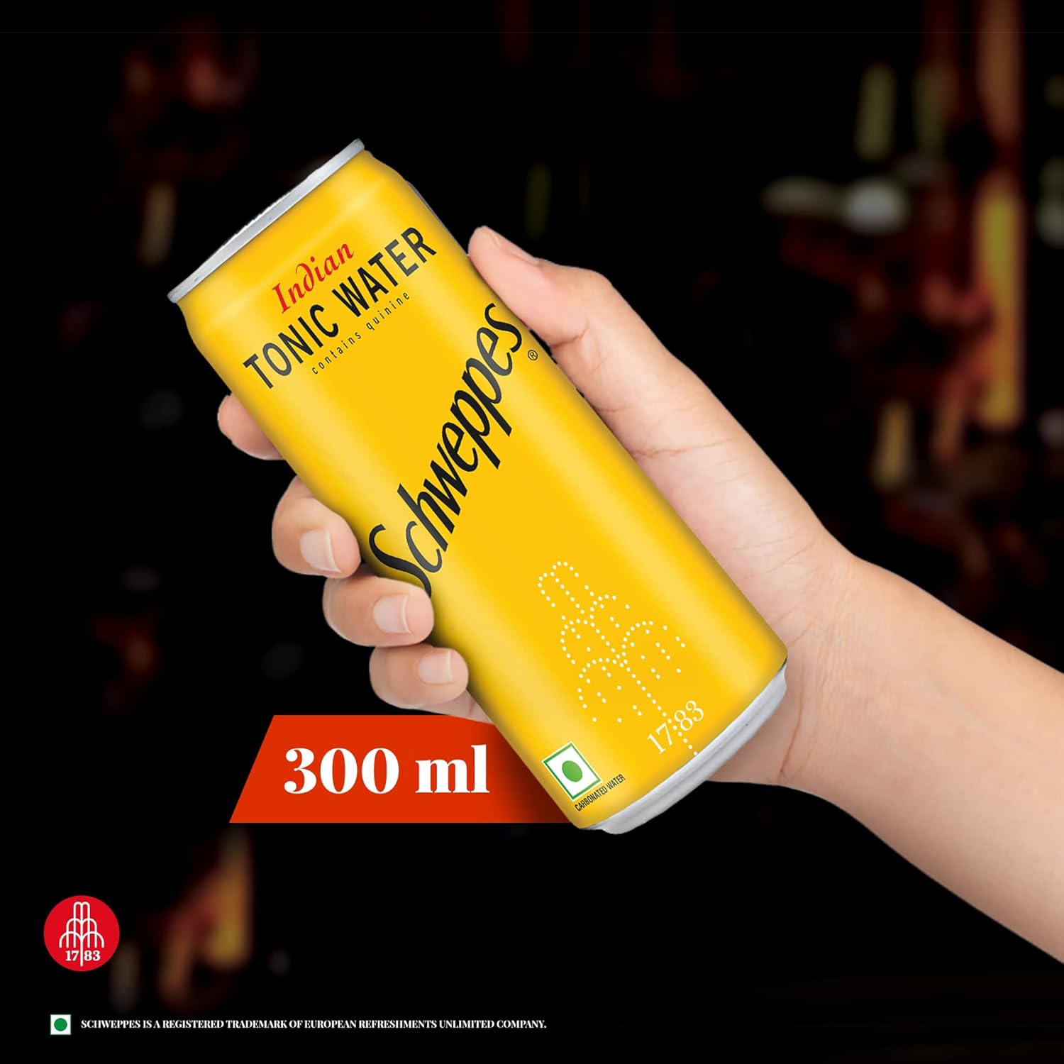 Schweppes Tonic Water Can - 300 Ml